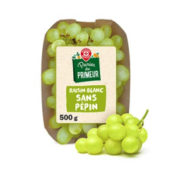 Raisin blanc sans pépins Panier du Primeur - 500g