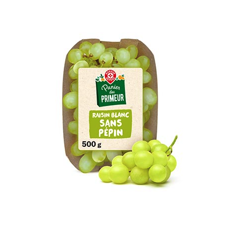 Raisin blanc sans pépins Panier du Primeur - 500g