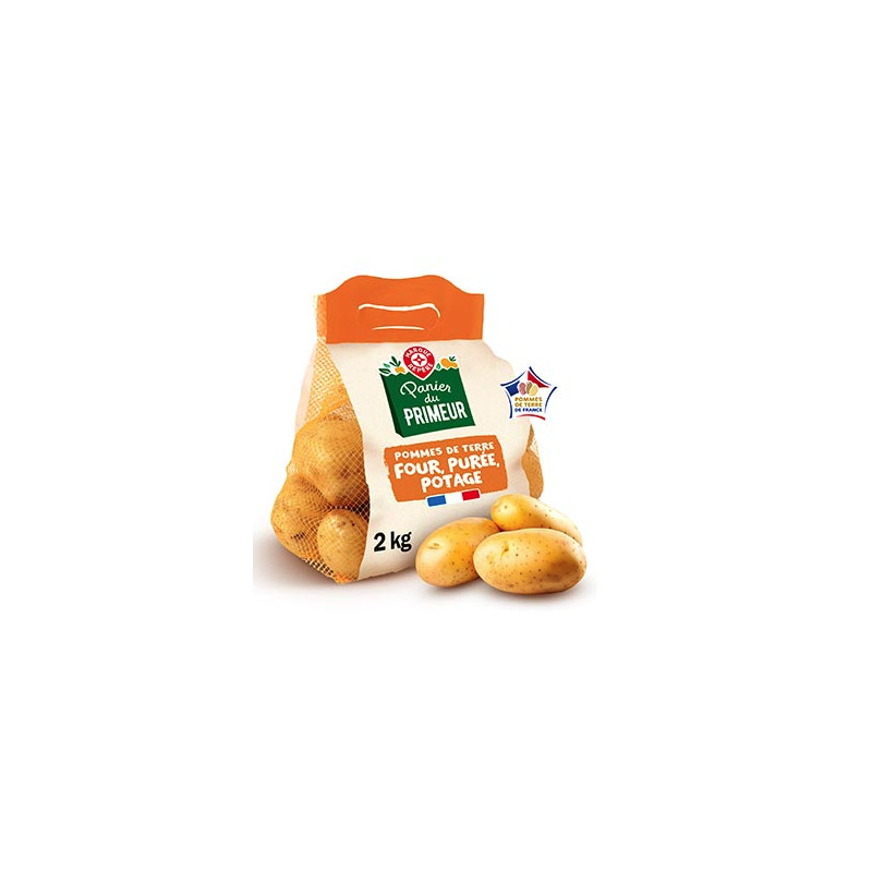 Pomme de terre pour four purée potage Panier du Primeur - 2kg