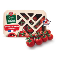 Tomate cocktail grappe Filière Panier du Primeur - 500g