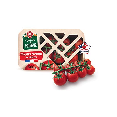 Tomate cocktail grappe Filière Panier du Primeur - 500g