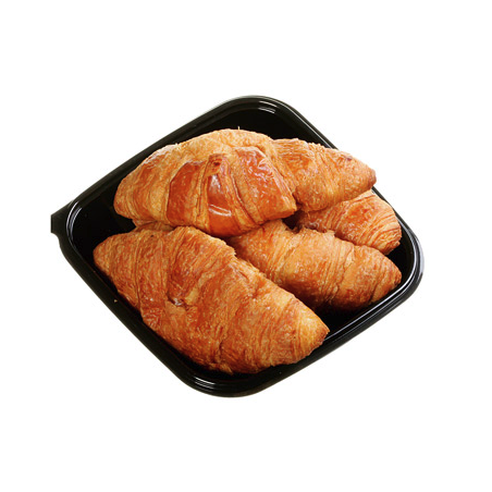 Croissants pur beurre AOP 4p