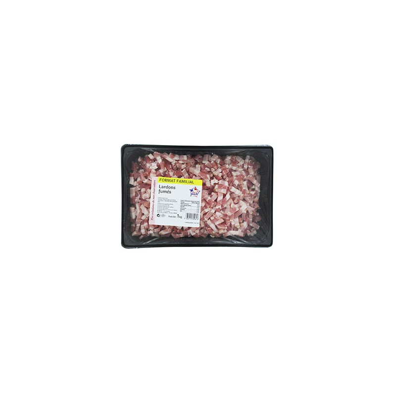 Lardons fumés 1kg