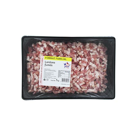 Lardons fumés 1kg