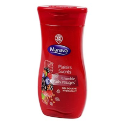 Gel douche Manava Crumble fruits rouges - 250ml