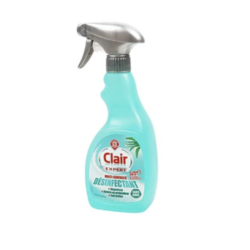 Spray désinfectant Clair Multi-surfaces - 500ml